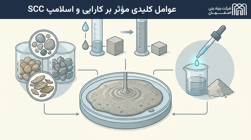 عوامل کلیدی مؤثر بر کارایی و اسلامپ SCC