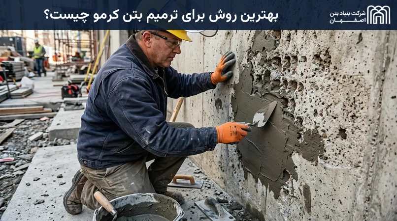 بهترین روش برای ترمیم بتن کرمو چیست؟