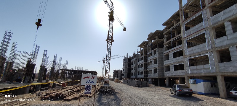 پروژه 348 واحدی خانه کارگر در نزدیکی شاهین شهر اصفهان