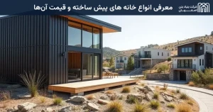 معرفی انواع خانه های پیش ساخته و قیمت آن‌ها