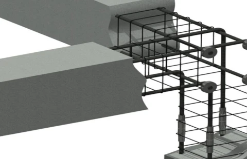 اتصال میلگرد به بستر نبشی