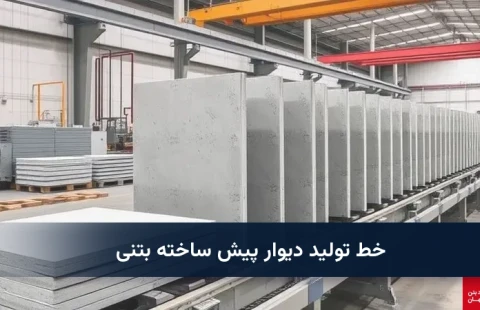 خط تولید دیوار پیش ساخته بتنی